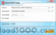 Ideal DVD Copy for Mac screenshot